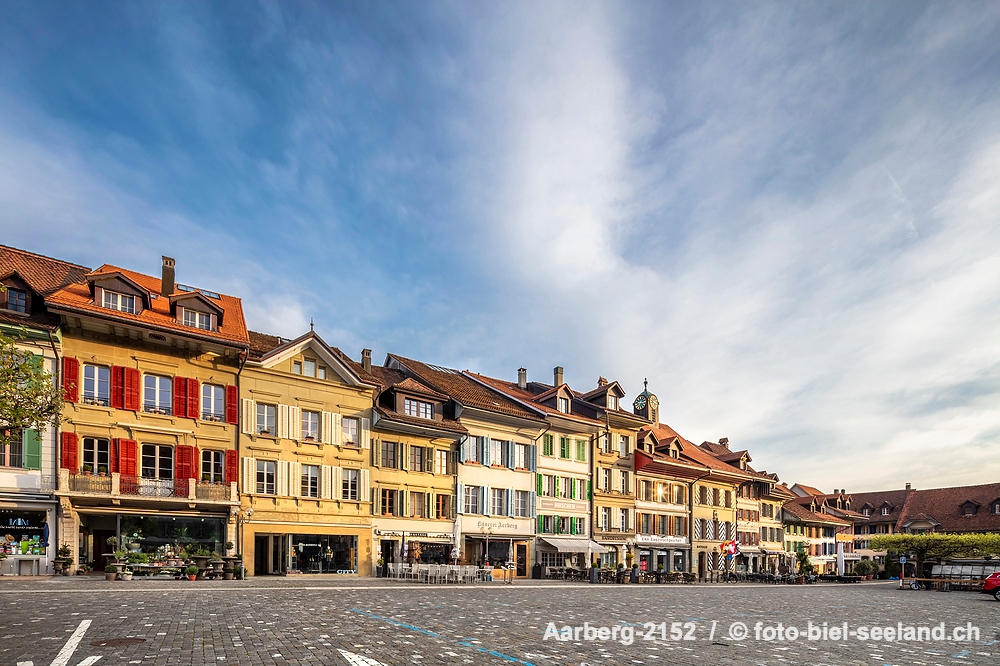 Mittelalterliches Städtchen Aarberg alt text image