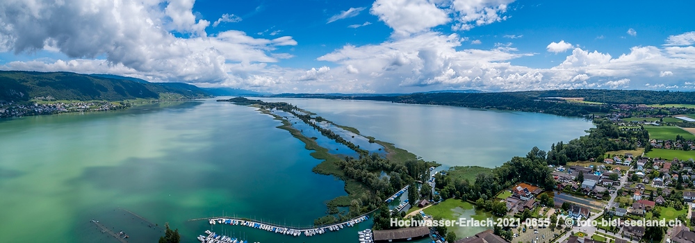 Hochwasser am Bielersee alt text image