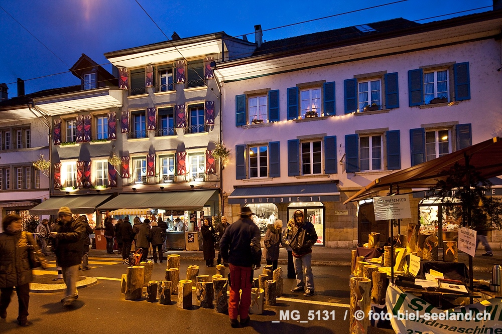 Bildname:  _MG_5131 Weihnachtsmarkt NidauBildgroesse: 5616  x 3744 px /  47.5 x 31.7 cm (300dpi)Stichwoerter:  Weihnachtsmarkt...