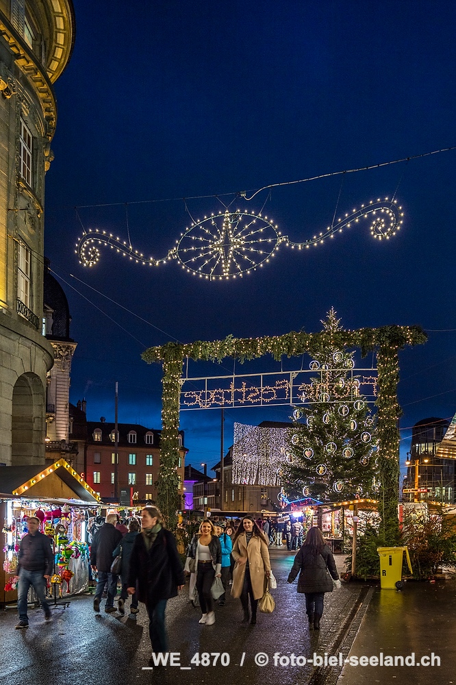 Bildname:  _WE_4870 Biel WeihnachtsmarktBildgroesse: 4467  x 6700 px /  37.8 x 56.7 cm (300dpi)Stichwoerter:  